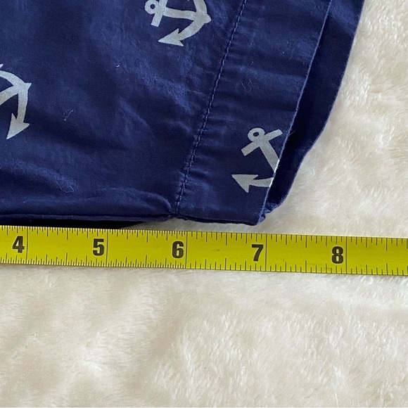 WASHED, STONE & BEATEN / “Snappers” Anchor Print Shorts Size L - Picture 12 of 12